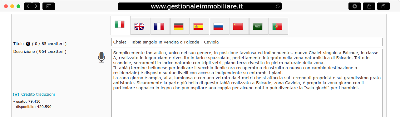 Gestionale Immobiliare - Italiano